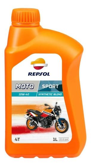 Óleo de motor REPSOL RB MOTO SPORT 4T 10W30 1L MOTOR SEMI Menor preço em Óleo de motor REPSOL RB MOTO SPORT 4T 10W30 1L MOTOR SEMI