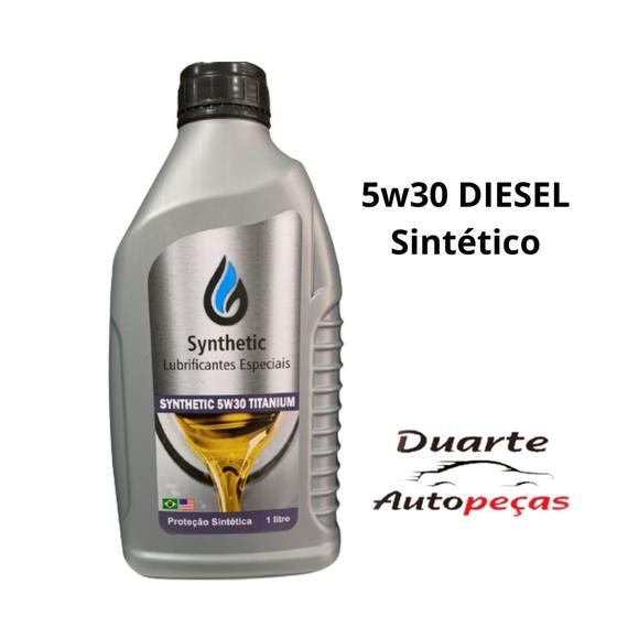 Oleo de motor synthetic 5w30 diesel Menor preço em Oleo de motor synthetic 5w30 diesel