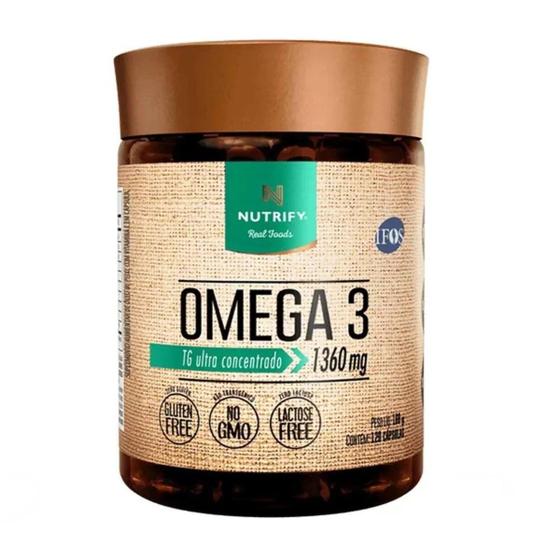 Imagem de Oléo De Peixe Nt Omega 3 120 Cápsulas Nutrify