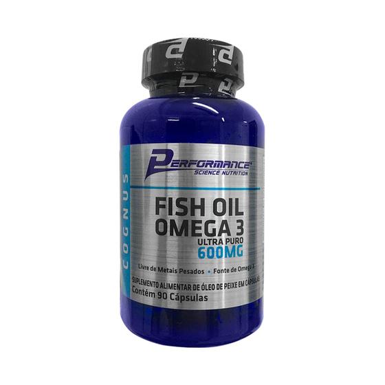 Imagem de Óleo de Peixe Ômega 3 Ultra Puro 600mg Performance Nutrition 90 Cápsulas - Perfomance Nutrition