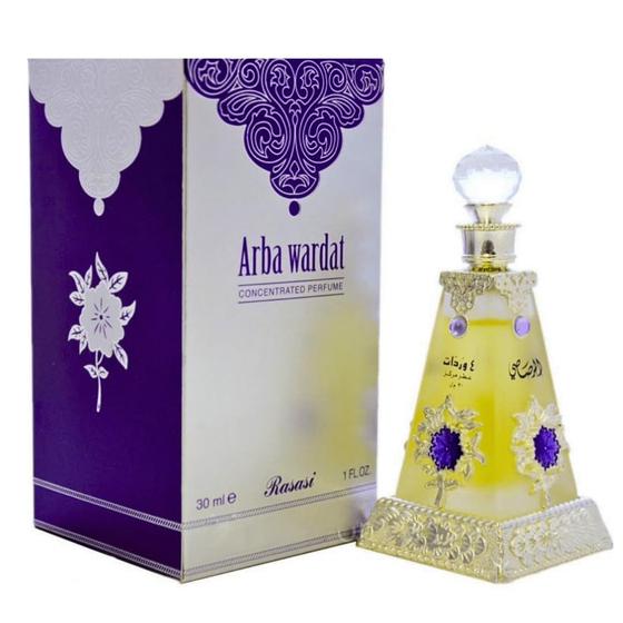 Imagem de Óleo de perfume Rasasi Arba Wardat CPO 30 mL (30 ml/1,0 oz)