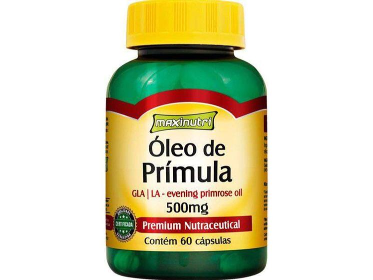 Imagem de Óleo de Prímula 500mg 60 Cápsulas - Maxinutri