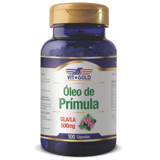 Óleo de Prímula 500mg Primrose Vitgold 100 cápsulas Menor preço em Óleo de Prímula 500mg Primrose Vitgold 100 cápsulas