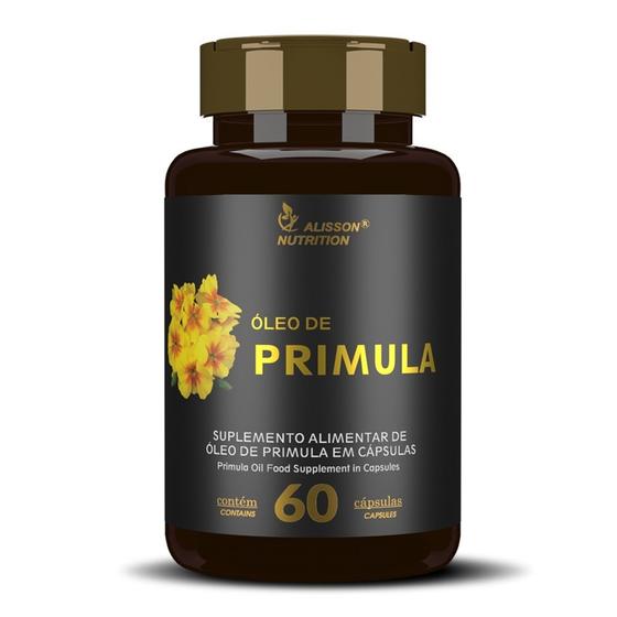 Óleo de Primula 60 cápsulas Melhora climaterio TPM Menopausa - Alisson ...
