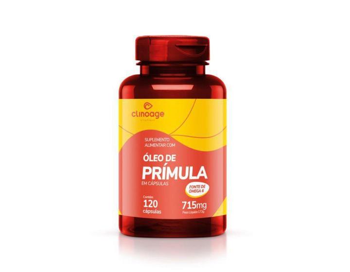 Imagem de Óleo de prímula 715mg 120 cápsulas - clinoage