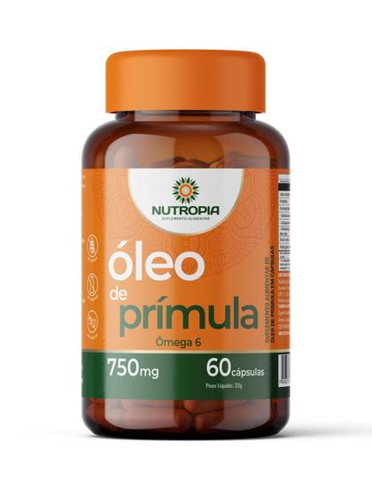 Imagem de Óleo de Primula 750mg 60 cápsulas softgels Nutropia
