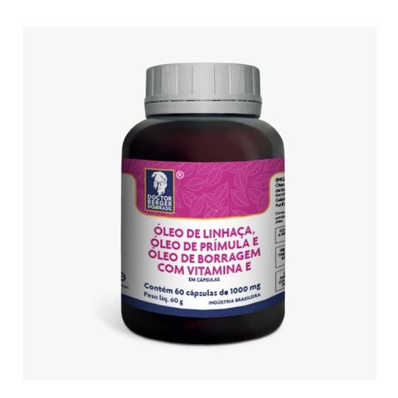 Imagem de Oleo de primula+linhaca+borragem 1000mg c/60cps doctor