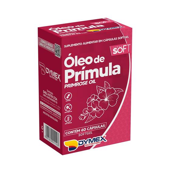 Imagem de Óleo de Prímula Primrose Oil com 60 Cápsulas Shell Nutry
