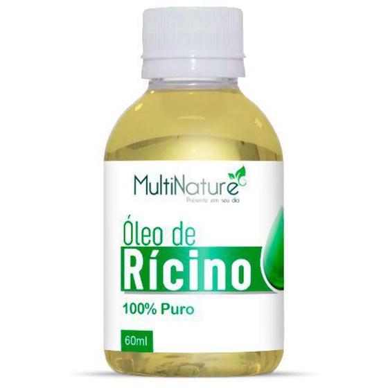 Óleo de Rícino 100% Puro Prensado a Frio 60ml - MultiNature - Óleo ...