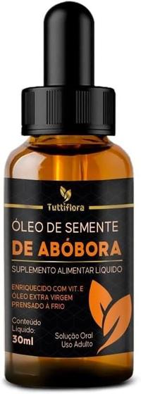 Imagem de Óleo de Semente de abóbora Rico em Vitamina E em Gotas 30ml Tuttiflora