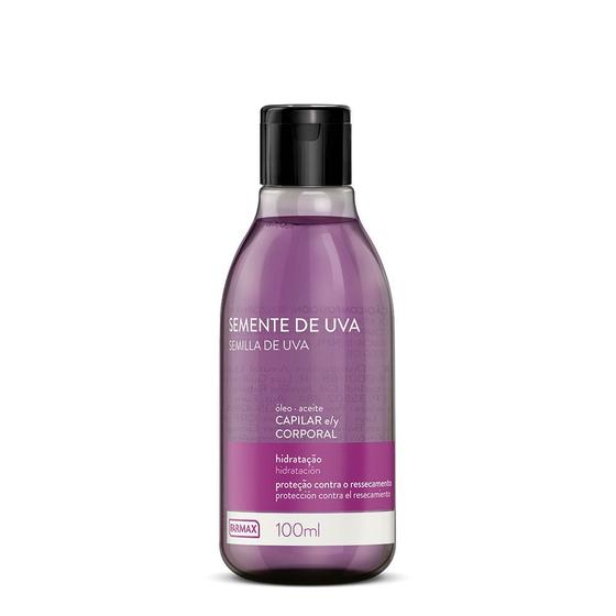 Imagem de Óleo de Semente de Uva Farmax Corporal e Capilar 100ml