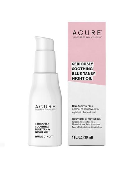 Imagem de Óleo de soro de creme noturno Acure Seriously Soothing Tansy 30mL