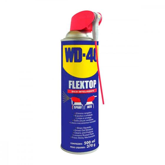 Imagem de Oleo Desengripante Lubrificante Wd40 Flextop 500Ml