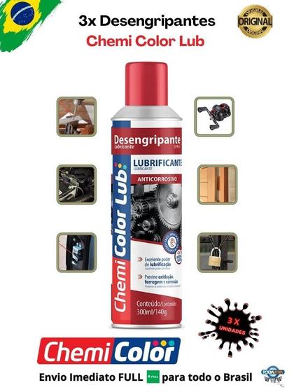 Imagem de Óleo Desengripante Spray 300ml - Chemicolor Kit c/ 3 unid.