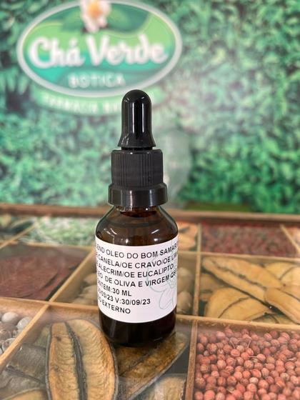 Imagem de óleo do bom samaritano (com óleo de Capim limão) 30ml.