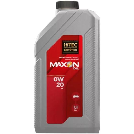 Imagem de Óleo do motor   a  MAXON OIL HITEC SINTÉTICO SN 0W20 24X1L