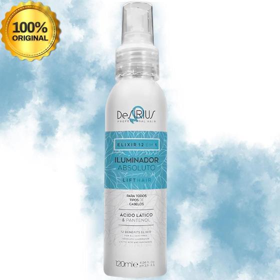 Imagem de Óleo Elixir Reparador De Pontas 12 Em 1 Desirius 120Ml