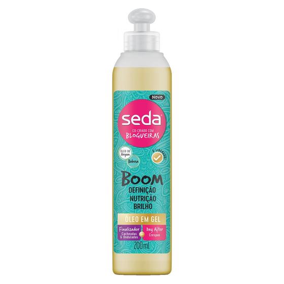 Óleo Em Gel Seda Boom 200ml - Óleo Capilar - Magazine Luiza