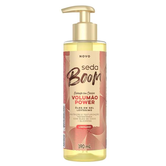 Imagem de Óleo Em Gel Seda Boom Volumão Power 190ml