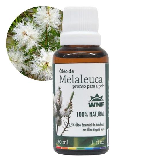 Imagem de Óleo Essencial 2,5% Melaleuca (Tea Tree) pronto para pele 30ml - Wnf