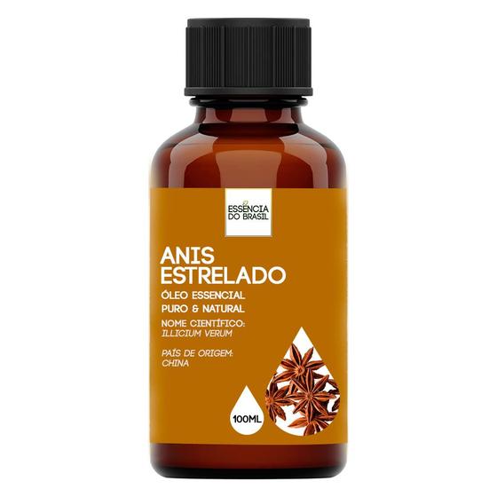 Imagem de Óleo Essencial Anis Estrelado 100ml - Puro E Natural