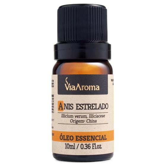 Óleo Essencial Anis Estrelado Via Aroma 10Ml Menor preço em Óleo Essencial Anis Estrelado Via Aroma 10Ml