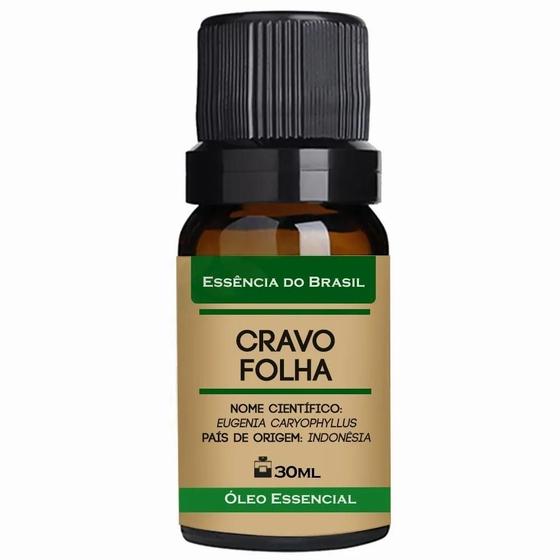 Imagem de Óleo Essencial De Cravo Folha 30ml - Puro E Natural - Oferta