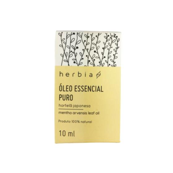 Óleo Essencial de Hortelã Japonesa - 10 mL Herbia Menor preço em Óleo Essencial de Hortelã Japonesa - 10 mL Herbia