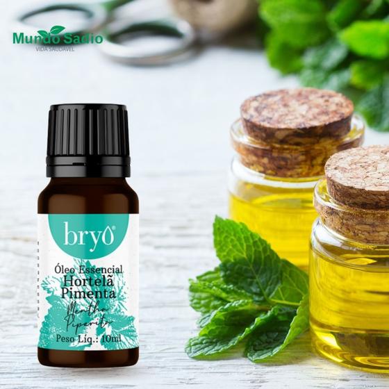 Imagem de Óleo essencial de hortelã pimenta 10ml - bryo