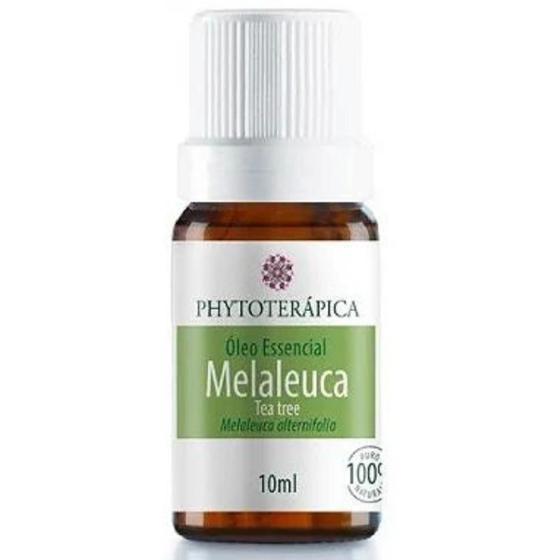 Imagem de Óleo Essencial de Melaleuca Puro 10ml - Phytoterápica - Ajuda Dermatite Irritação Pele Micose