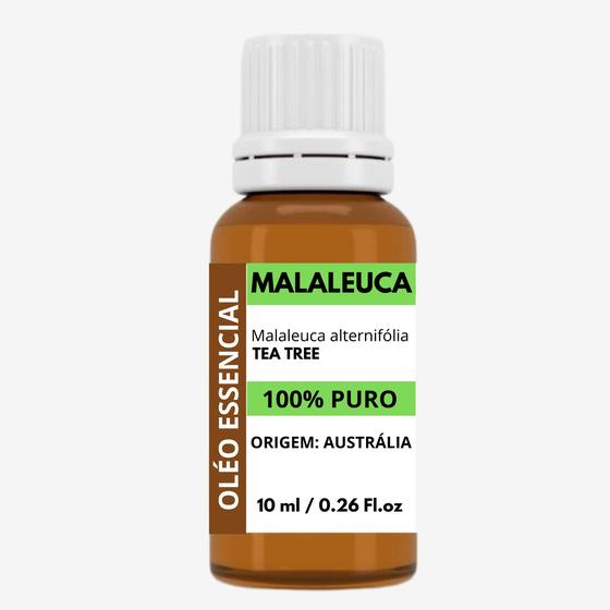 Óleo Essencial De Melaleuca - Tea Tree 10ml Menor preço em Óleo Essencial De Melaleuca - Tea Tree 10ml