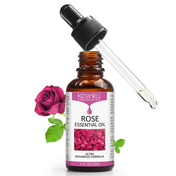 Imagem de Óleo Essencial de Rosa SOLOTREE 30ml - Soro Antienvelhecimento Facial