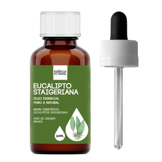 Imagem de Óleo Essencial Eucalipto (lima Limão) 60ml - Puro E Natural