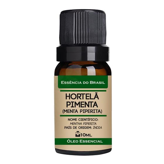 Imagem de Óleo Essencial Hortelã Pimenta 10 Ml - Puro E Natural