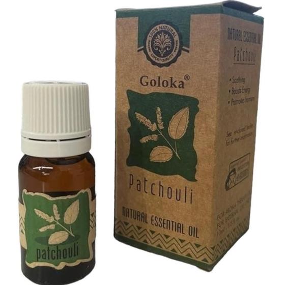 Imagem de Óleo Essencial Indiano Goloka Blend 10ml - Patchouli