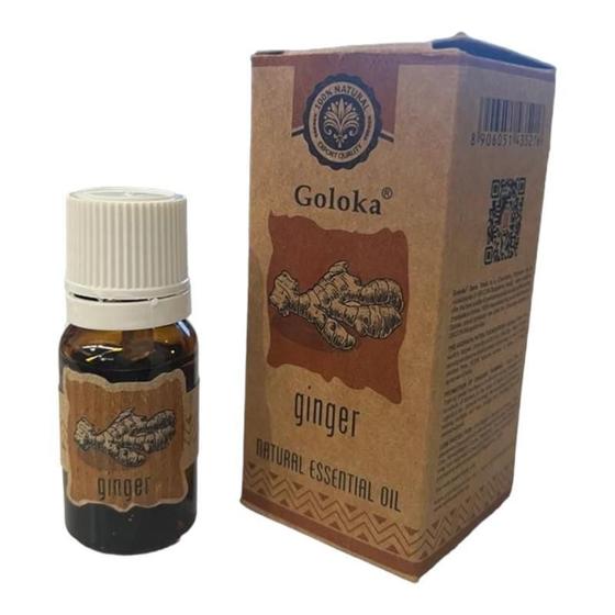 Imagem de Óleo Essencial Indiano Goloka Gengibre 10ml - Relaxante