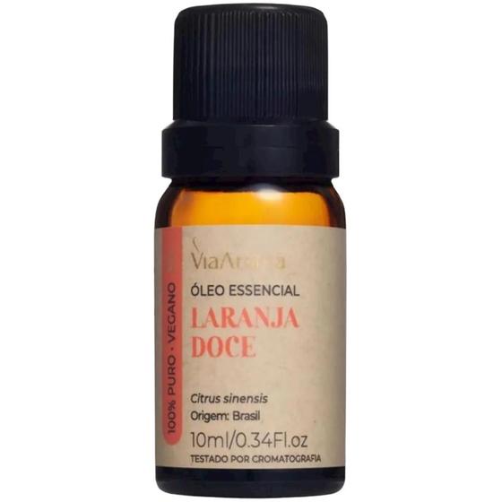 Imagem de Óleo Essencial Laranja Doce 10Ml Via Aroma Energia Imunidade