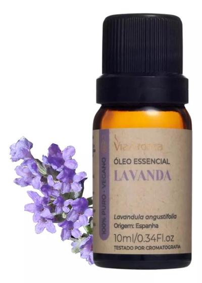 Imagem de Oleo essencial lavanda 10ml via aroma