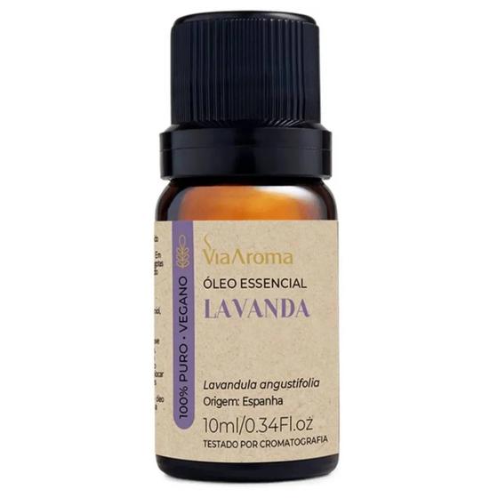 Imagem de Óleo Essencial Lavanda Via Aroma 10ml Insónia Stress Relaxa