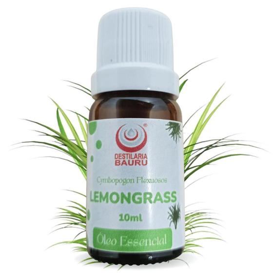 Imagem de Óleo Essencial Lemongrass Capim Limão Nacional - 10 Ml