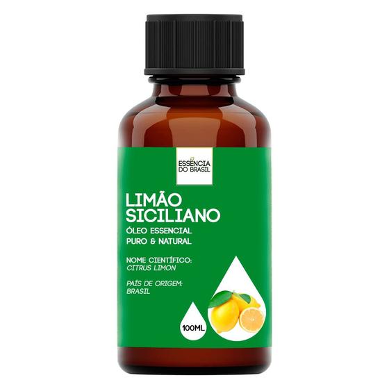 Imagem de Óleo Essencial Limão Siciliano 100ml - Puro E Natural