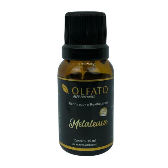 Imagem de Óleo essencial melaleuca 15ml olfato 100% puro aromaterapia massagens renovador e revitalizante