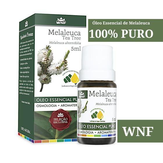 Oleo Essencial Melaleuca Puro WNF 5ml Menor preço em Oleo Essencial Melaleuca Puro WNF 5ml