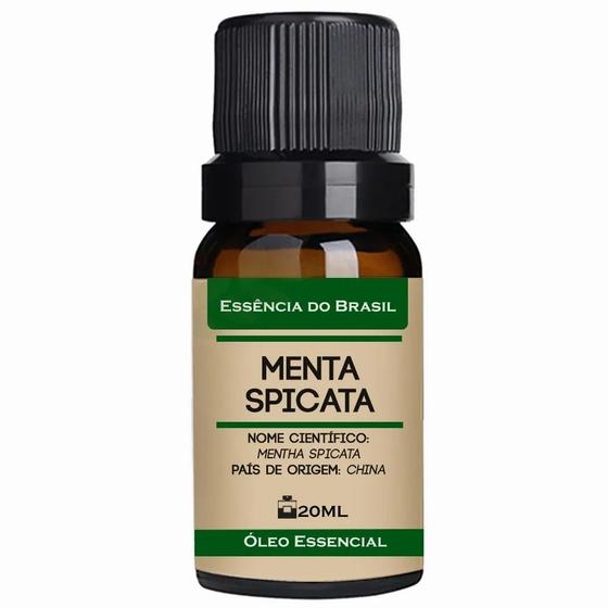 Imagem de Óleo Essencial Menta Spicata 20ml - Puro e Natural