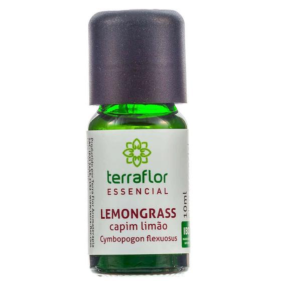 Imagem de Óleo Essencial Natural de Lemongrass (Capim-limão) 10ml  Terra Flor