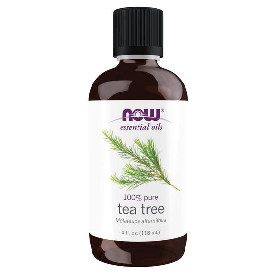 Imagem de Óleo essencial NOW Tea Tree 100% puro 120ml vegano