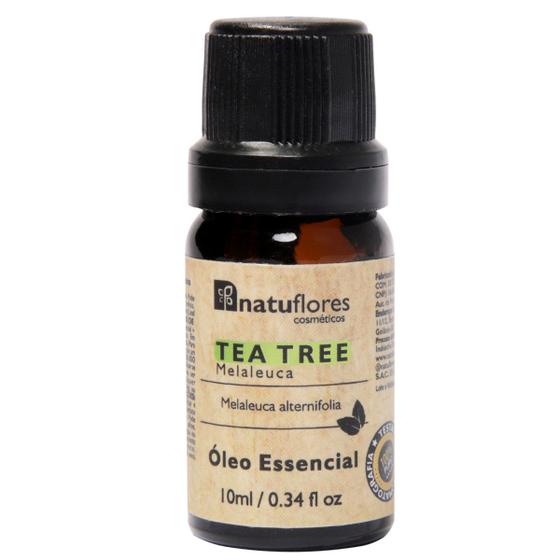 Imagem de Oleo essencial tea tree melaleuca 10ml  natuflores