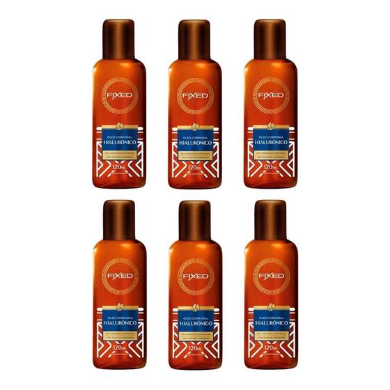 Imagem de Oleo Fixed Corporal Hialuronico 120Ml - Kit Com 6Un