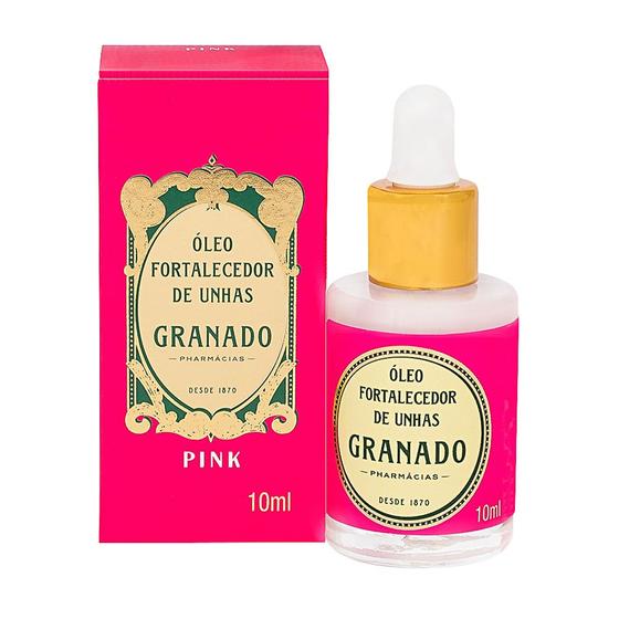 Imagem de Óleo Fortalecedor de Unhas Granado Pink com 10ml