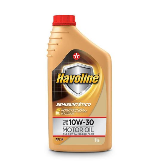 Oleo Havoline 10w30 Semi Sintético Api Sn 1Lt Menor preço em Oleo Havoline 10w30 Semi Sintético Api Sn 1Lt